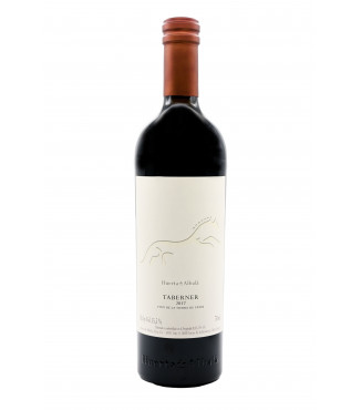 Taberner de Huerta de Albalá, vino tinto de la Tierra de Cádiz.