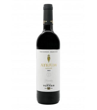 Atrium Merlot de Torres, vino tinto de la D.O. Penedès.