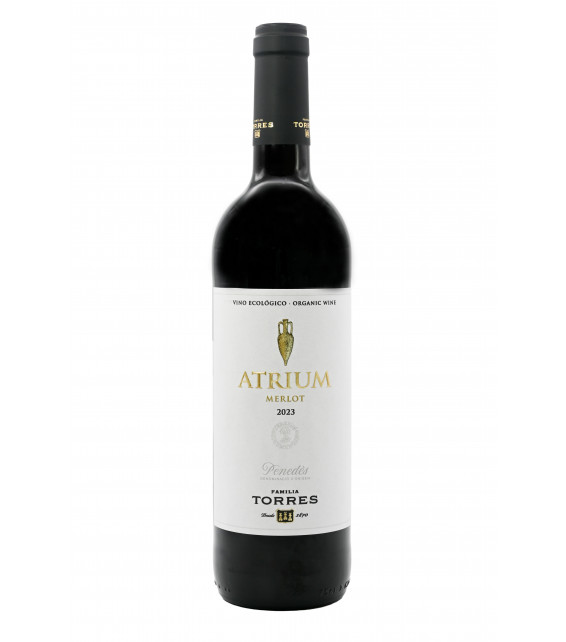 Atrium Merlot de Torres, vino tinto de la D.O. Penedès.