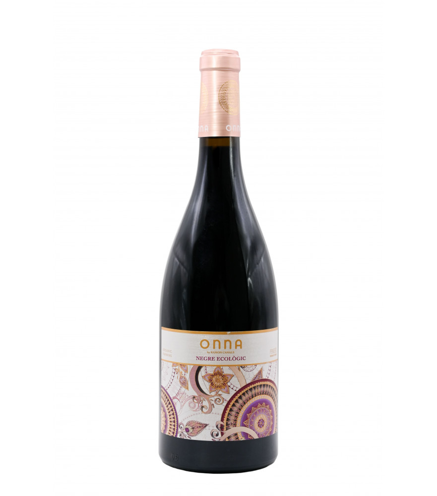 ONNA Tinto Ecológico de Ramón Canals, vino tinto de la D.O. Penedès.