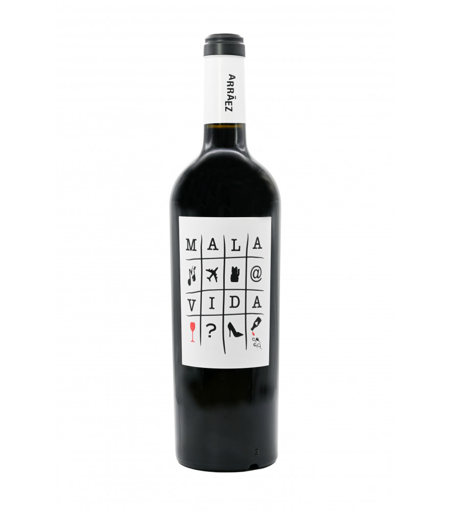 Mala Vida vino tinto D.O. Valencia Monastrell Syrah Tempranillo Cabernet Sauvignon