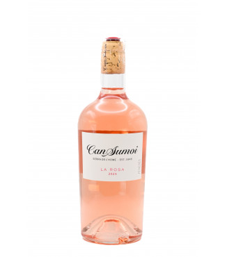 Can Sumoi Rosado La Rosa de Can Sumoi, vino rosado de la D.O. Penedès.