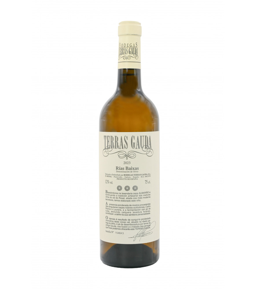 Terras Gauda Albariño Caiño Blanco Loureiro D.O. Rías Baixas