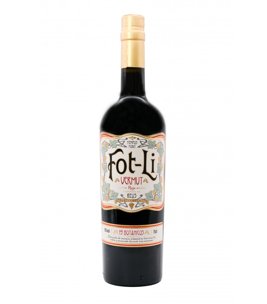 Vermouth Fot-Li de Fot-Li, vermut rojo de Reus.