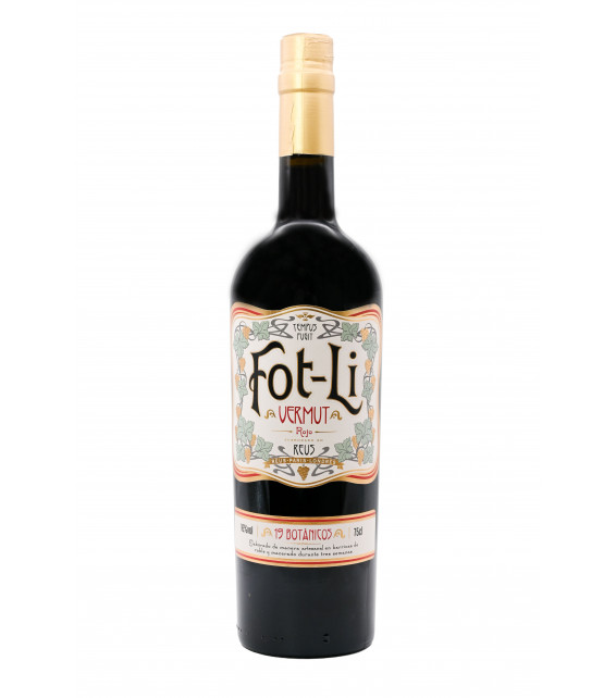 Vermouth Fot-Li de Fot-Li, vermut rojo de Reus.