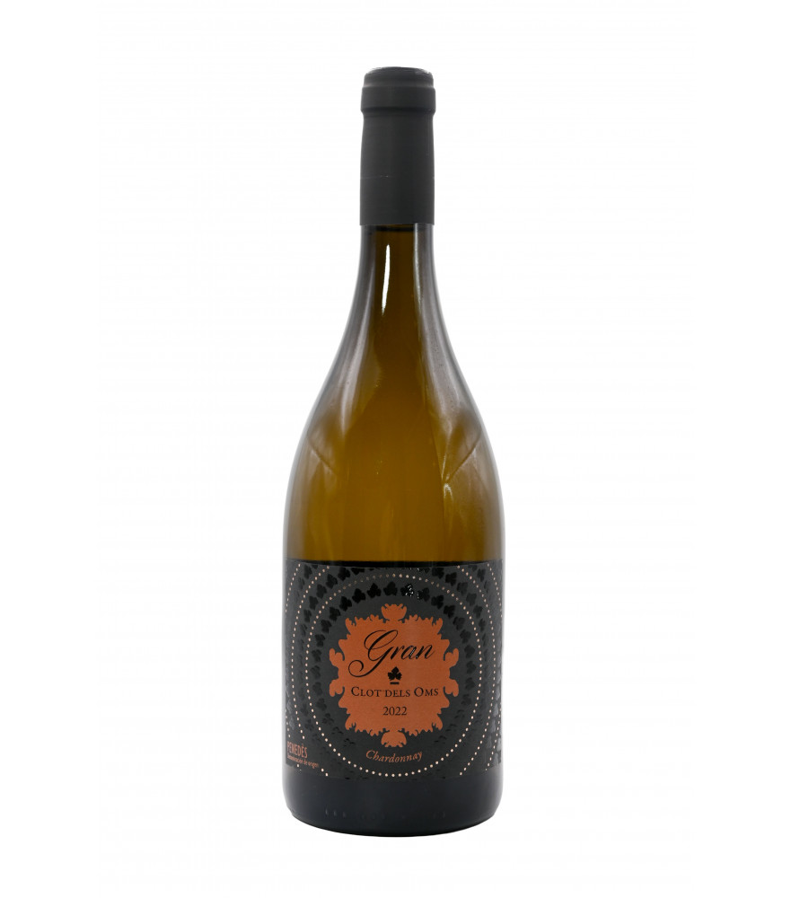 Gran Clot dels Oms Chardonnay Blanc de Ca N'Estella, vino blanco de la D.O. Penedès.