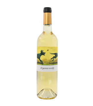 PERRO VERDE BLANCO