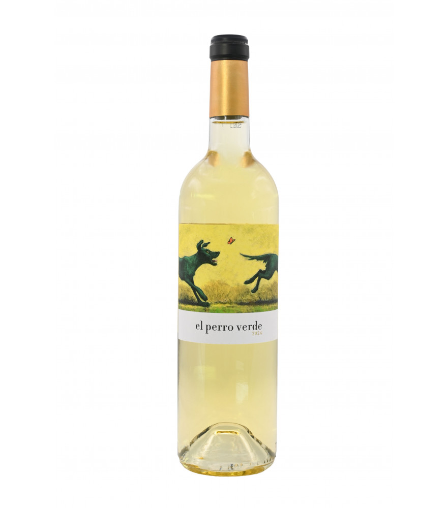 PERRO VERDE BLANCO