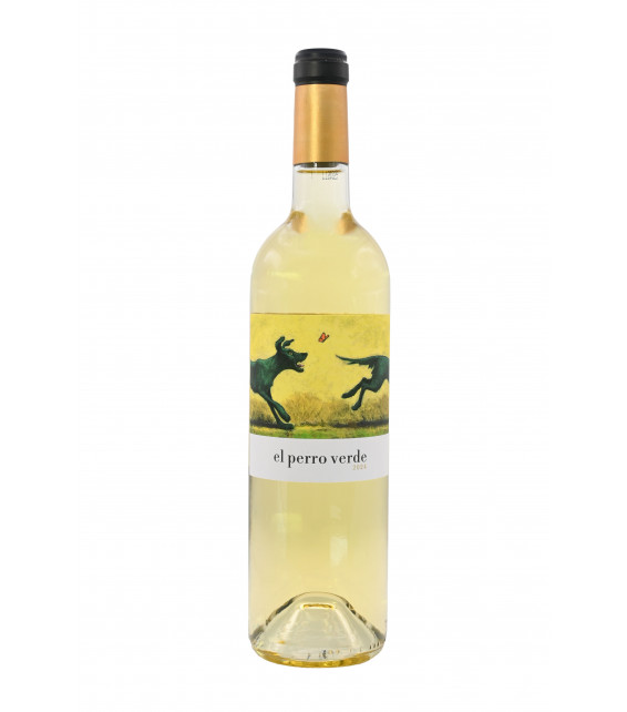 PERRO VERDE BLANCO