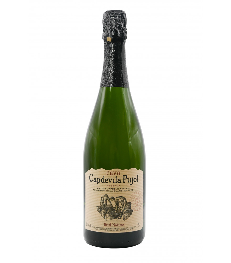 Capdevila Pujol Brut Nature Reserva, cava de la D.O. Cava.