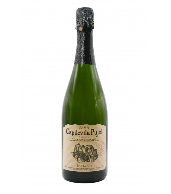 Capdevila Pujol Brut Nature Reserva, cava de la D.O. Cava.
