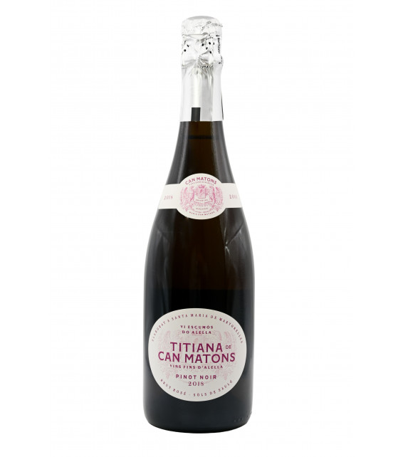 ESPUMOSO  TITIANA CAN MATONS BRUT ROSAT