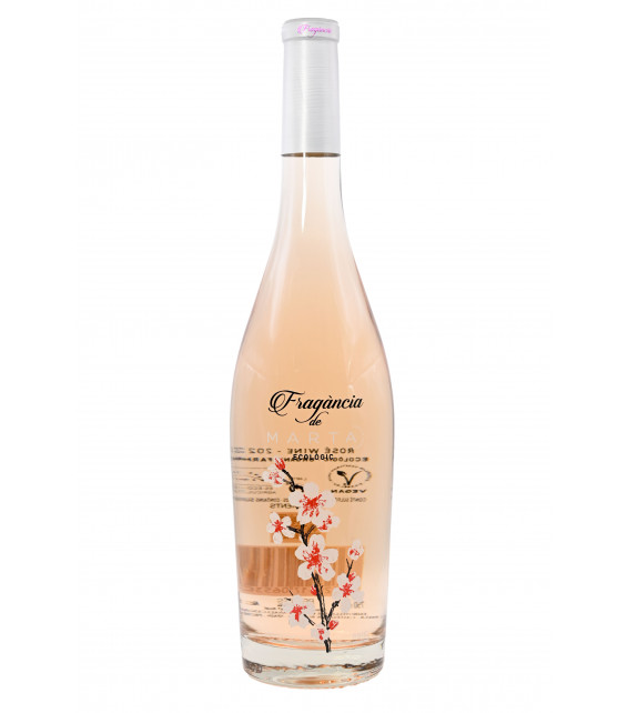 Fragancia de Marta, vino rosado ecológico de la D.O. Penedès.